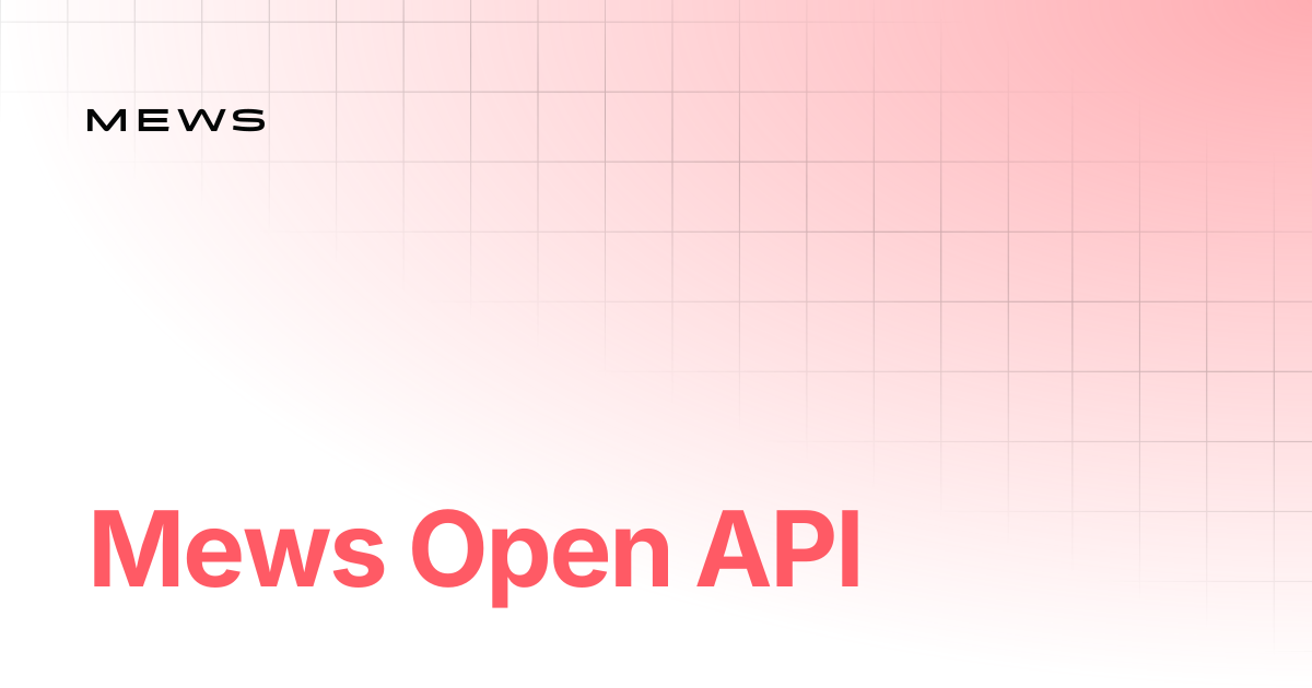 Mews Open API